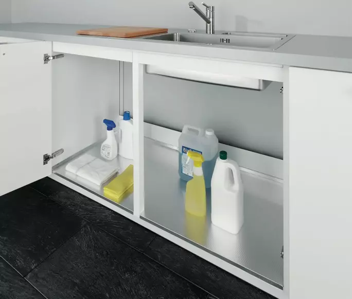 Aluminium cabinet liners are a clever way to protect your kitchen cabinets